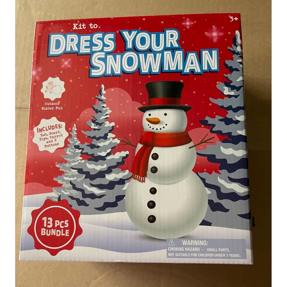 Dress your snowman kit